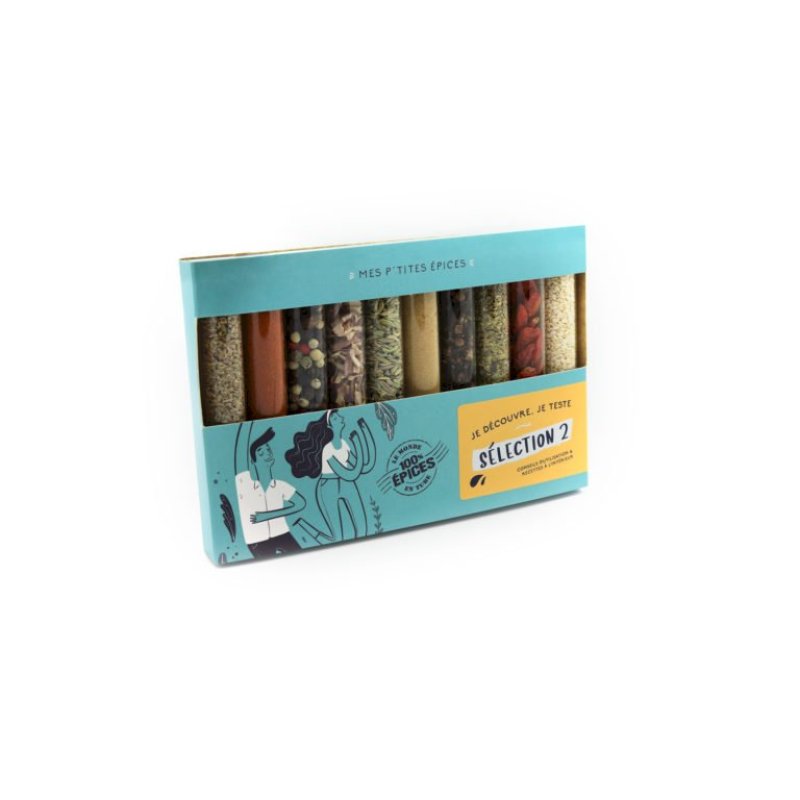Coffret "mes p'tites épices" Sélection 2