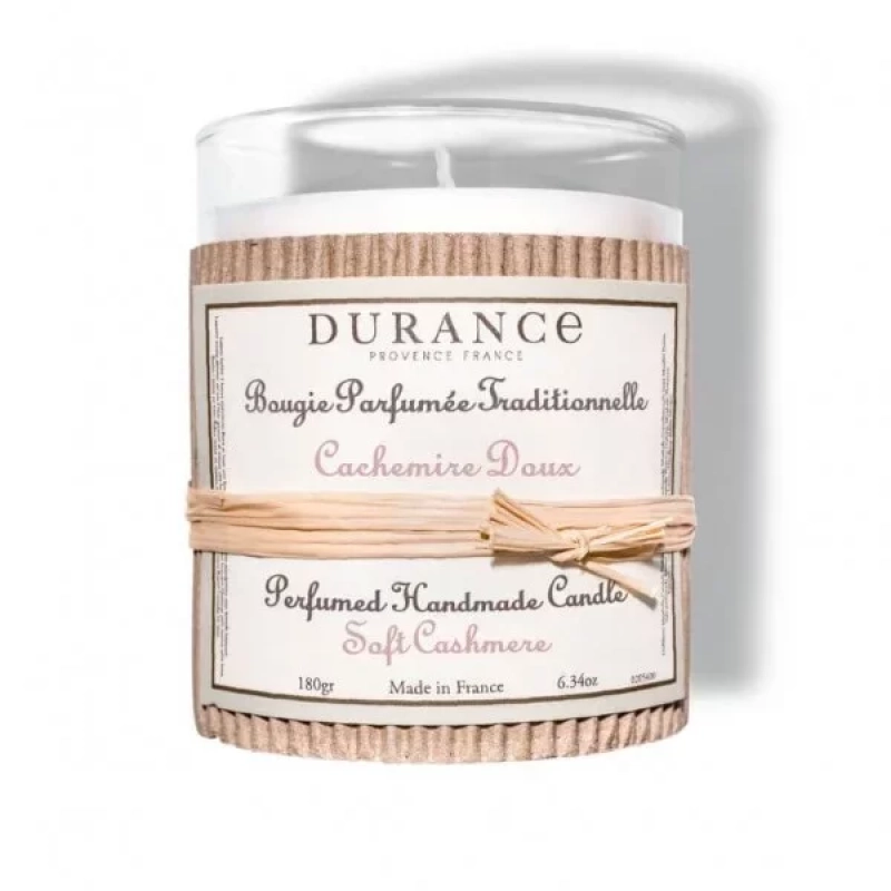 Bougie Parfumée Cachemire Doux 180gr
