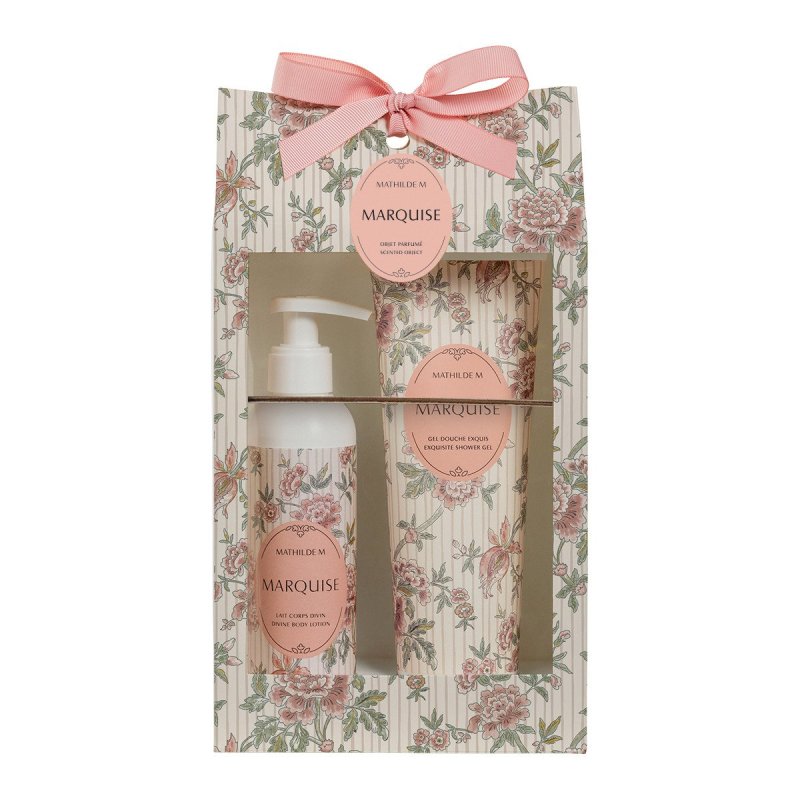 Coffret parfumé lait corps et gel douche - Marquise