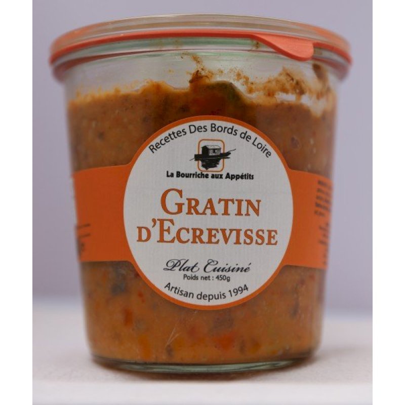 Gratin de queues d'écrevisses - 450g