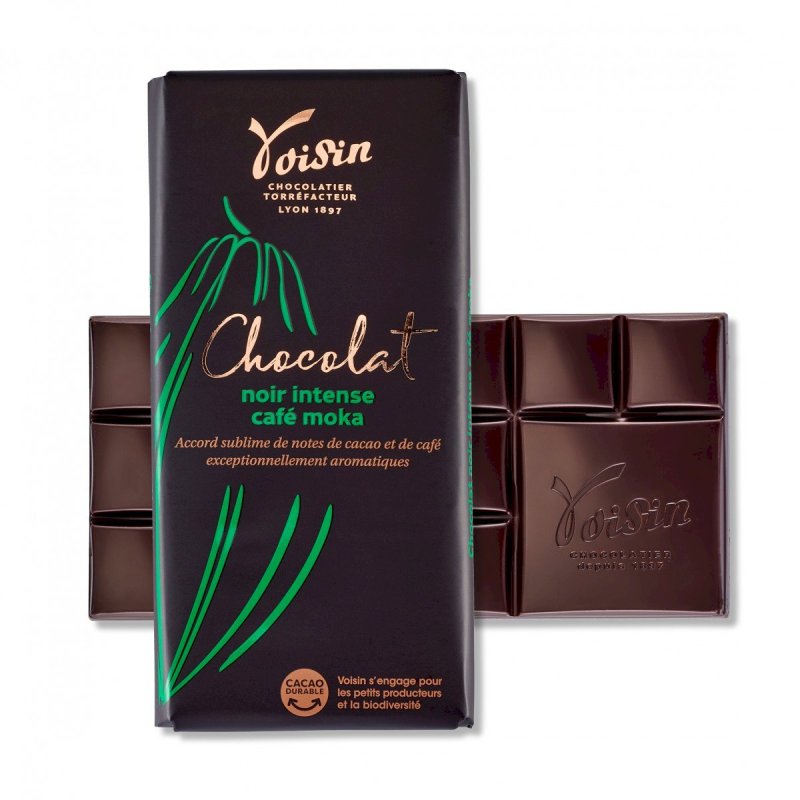 Tablette noir café moka VOISIN