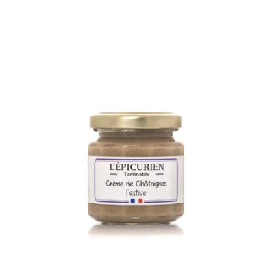 Crème de châtaignes festive