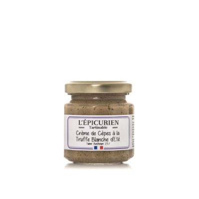 crème de cèpes à la truffe blanche