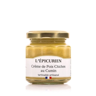 Crème de pois chiches au cumin