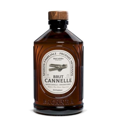 SIROP CANNELLE BRUT - BIOLOGIQUE - 400ML