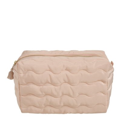 Trousse de toilette Capucine rose pâle grand modèle