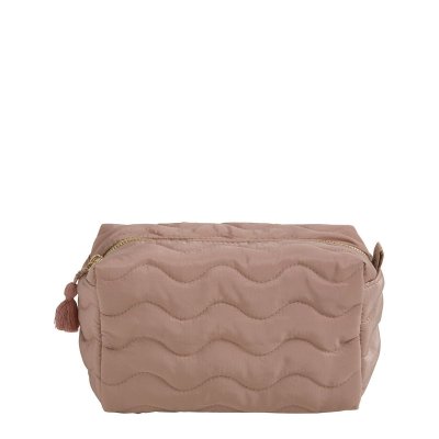 Trousse de toilette Capucine vieux rose petit modèle